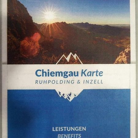 Studio App. 337 Mit Blick Auf Die Berge Inzell Eksteriør bilde