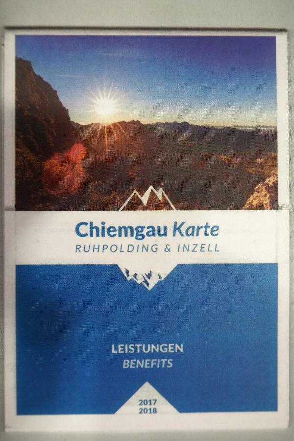 Studio App. 337 Mit Blick Auf Die Berge Inzell Eksteriør bilde